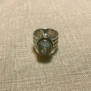 Silpada Blue Topaz Ring